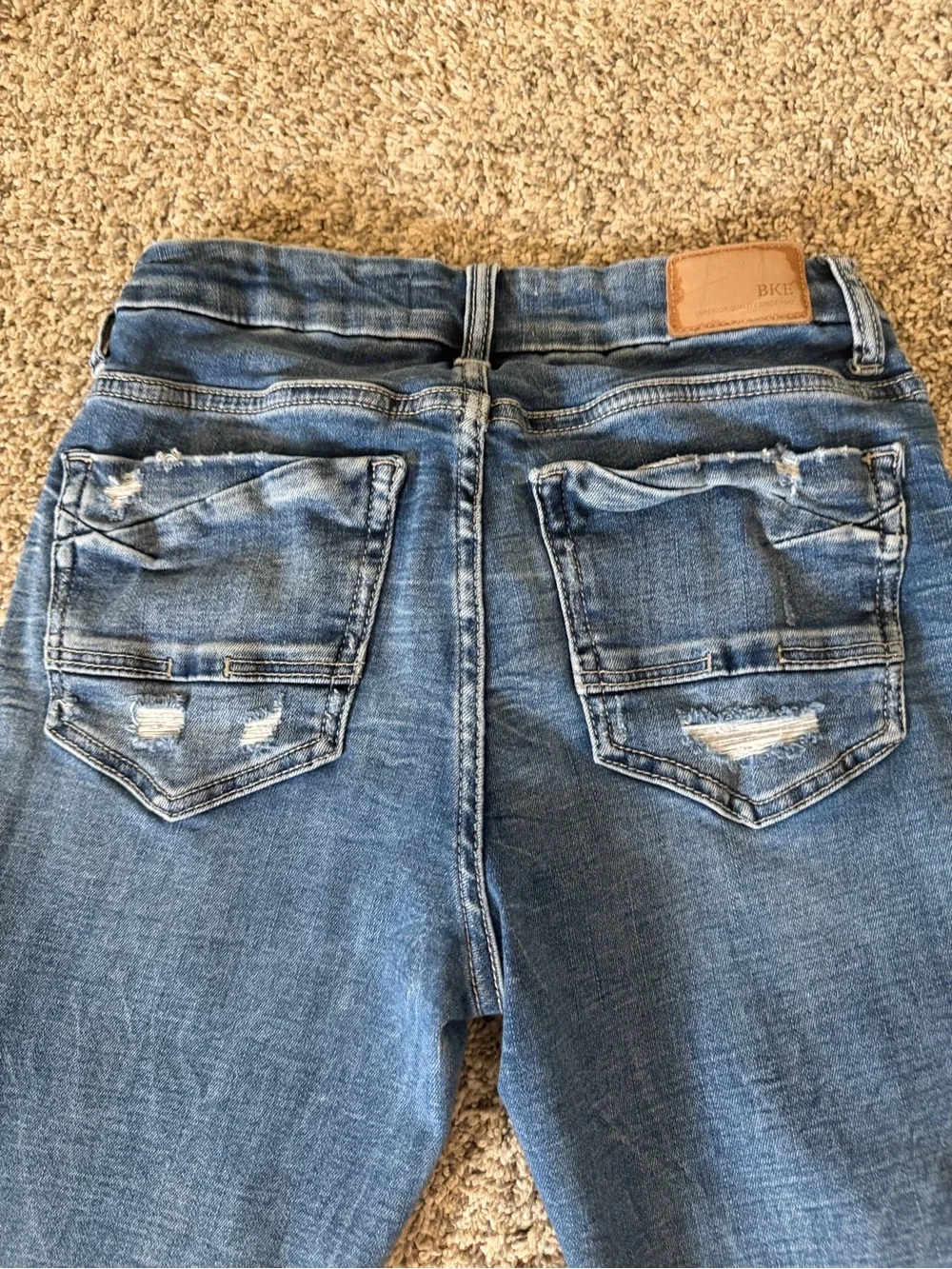 BKE andi ankle skinny jeans size 26x27